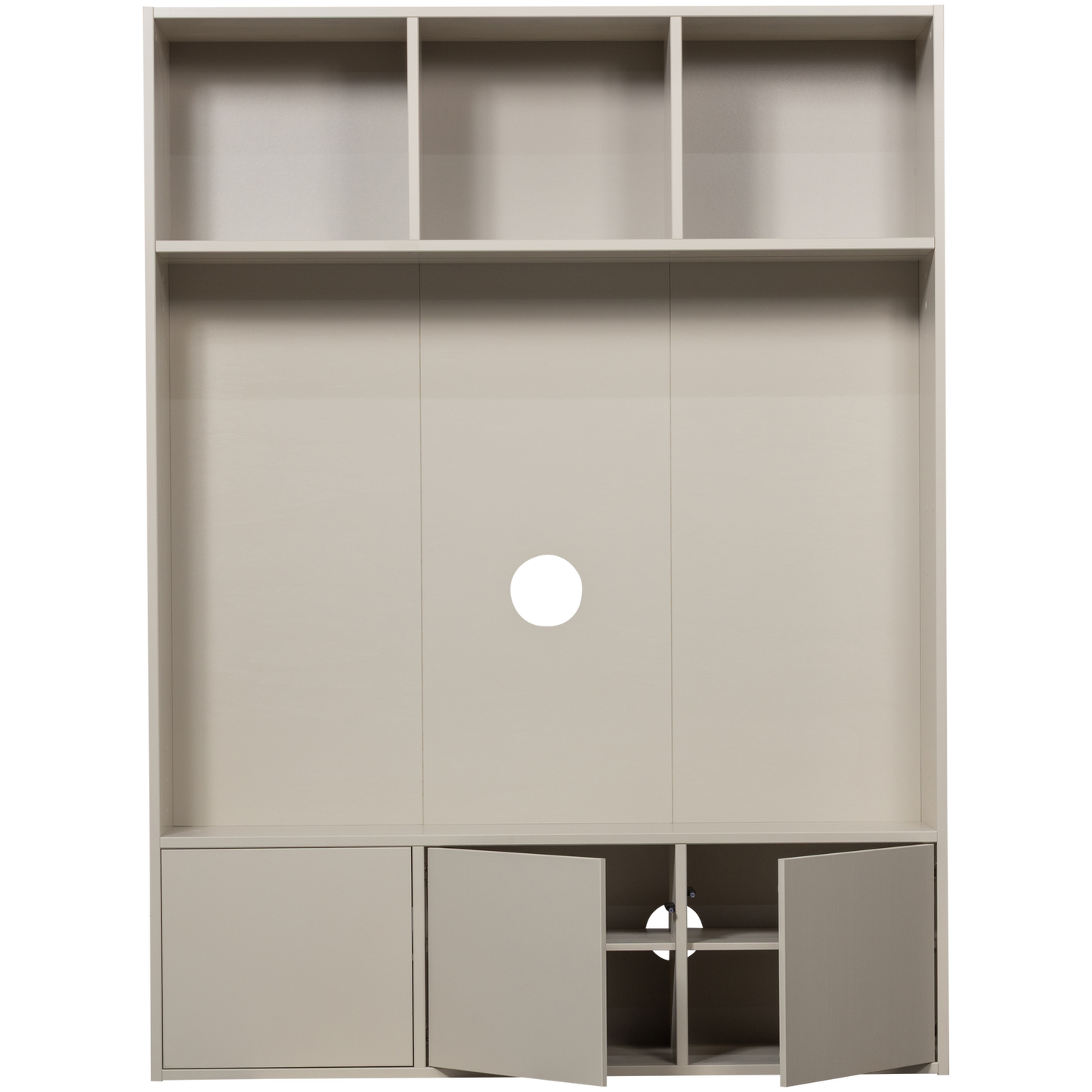 Meggy tv opbergkast 160 cm grenen dust [fsc]