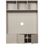 Meggy tv opbergkast 160 cm grenen dust [fsc]