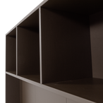 Meggy tv opbergkast 160 cm grenen middenbruin [fsc]