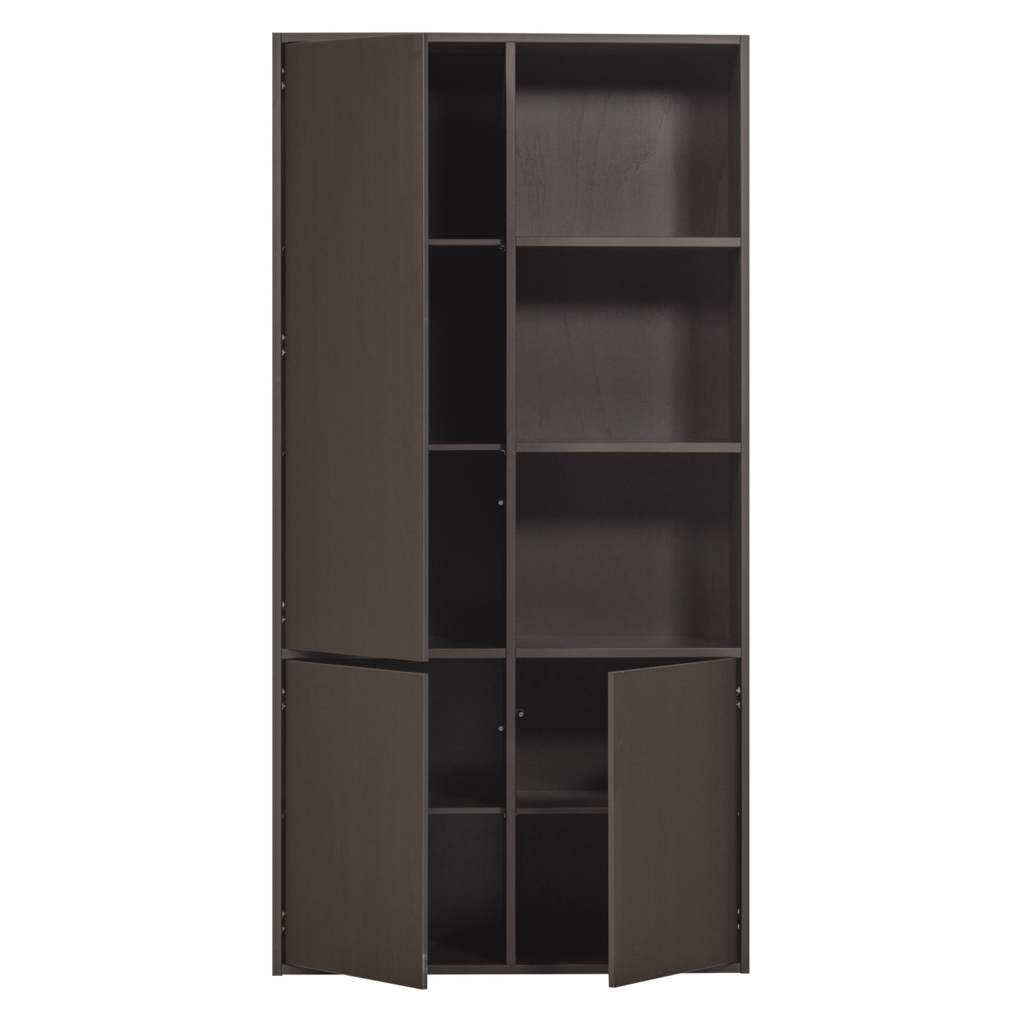 Meggy opbergkast links 108 cm grenen middenbruin [fsc]