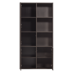 Meggy opbergkast links 108 cm grenen middenbruin [fsc]