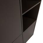 Meggy opbergkast links 108 cm grenen middenbruin [fsc]