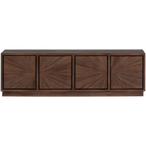 Sun tv meubel recycled teak bruin