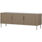 Gunnar tv meubel 200 cm grenen mud [fsc]