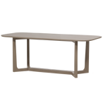 Ferion eettafel mangohout mud 180x90cm