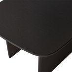 Tablo salontafel 60 cm eiken blacknight [fsc]