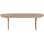 Tablo salontafel 110 cm eiken transparant [fsc]