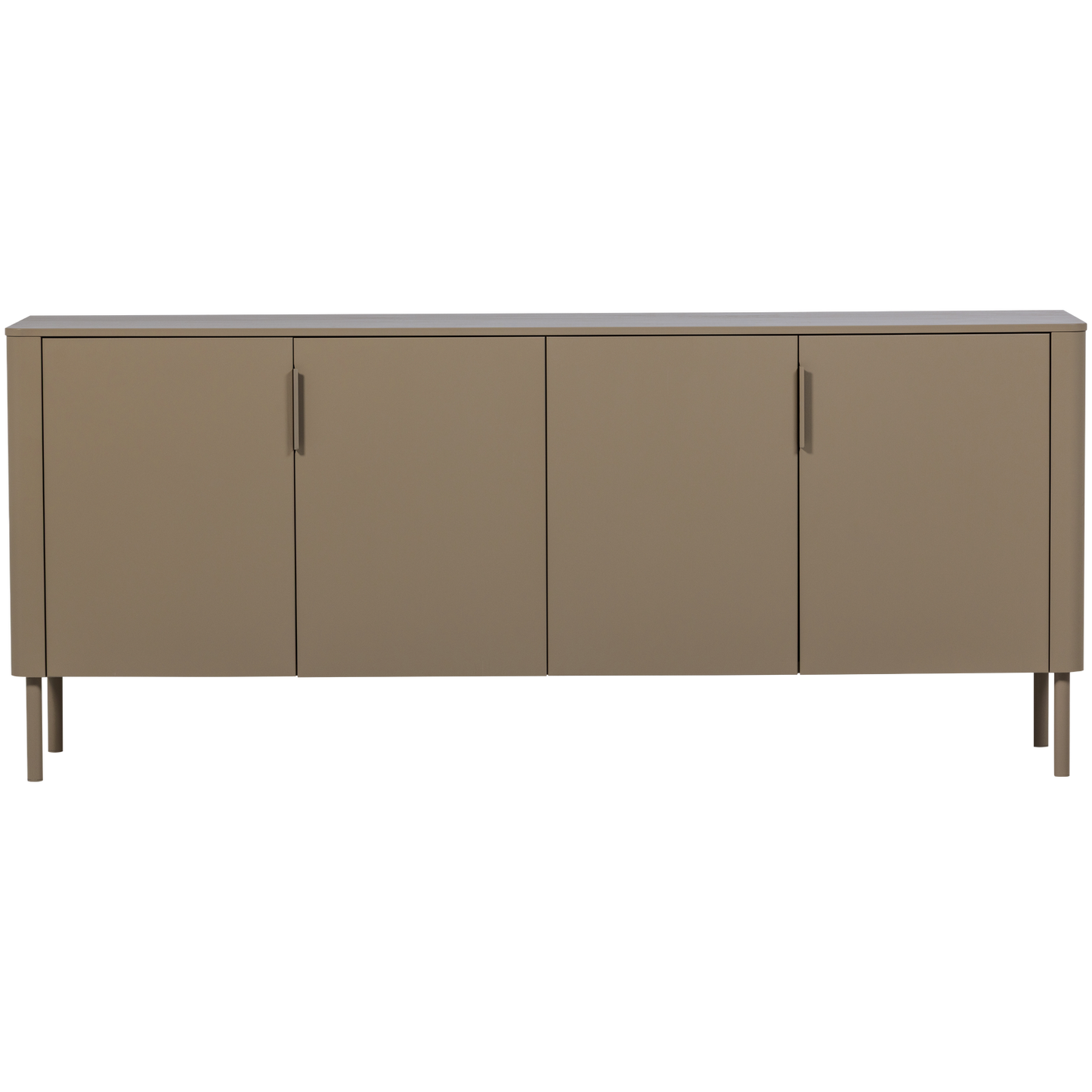 Gunnar dressoir 200 cm grenen mud [fsc]