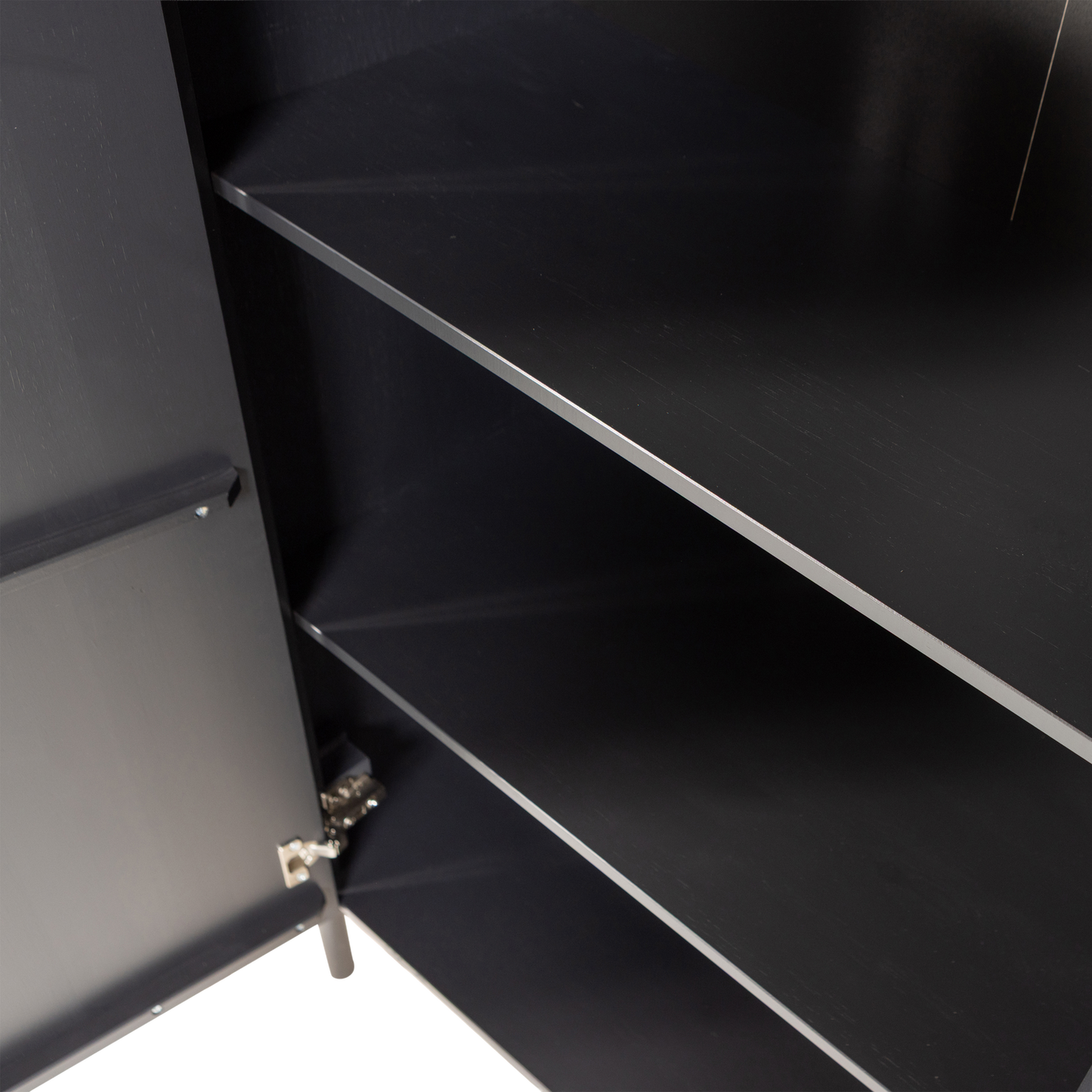 Gunnar dressoir 200 cm grenen matzwart [fsc]