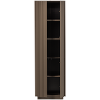 Nova hoge opbergkast grenen truffel bruin [fsc]