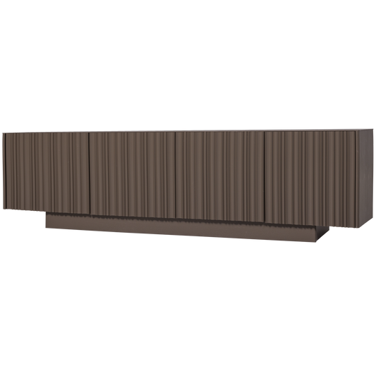 Nova tv meubel 200 cm grenen truffel bruin [fsc]