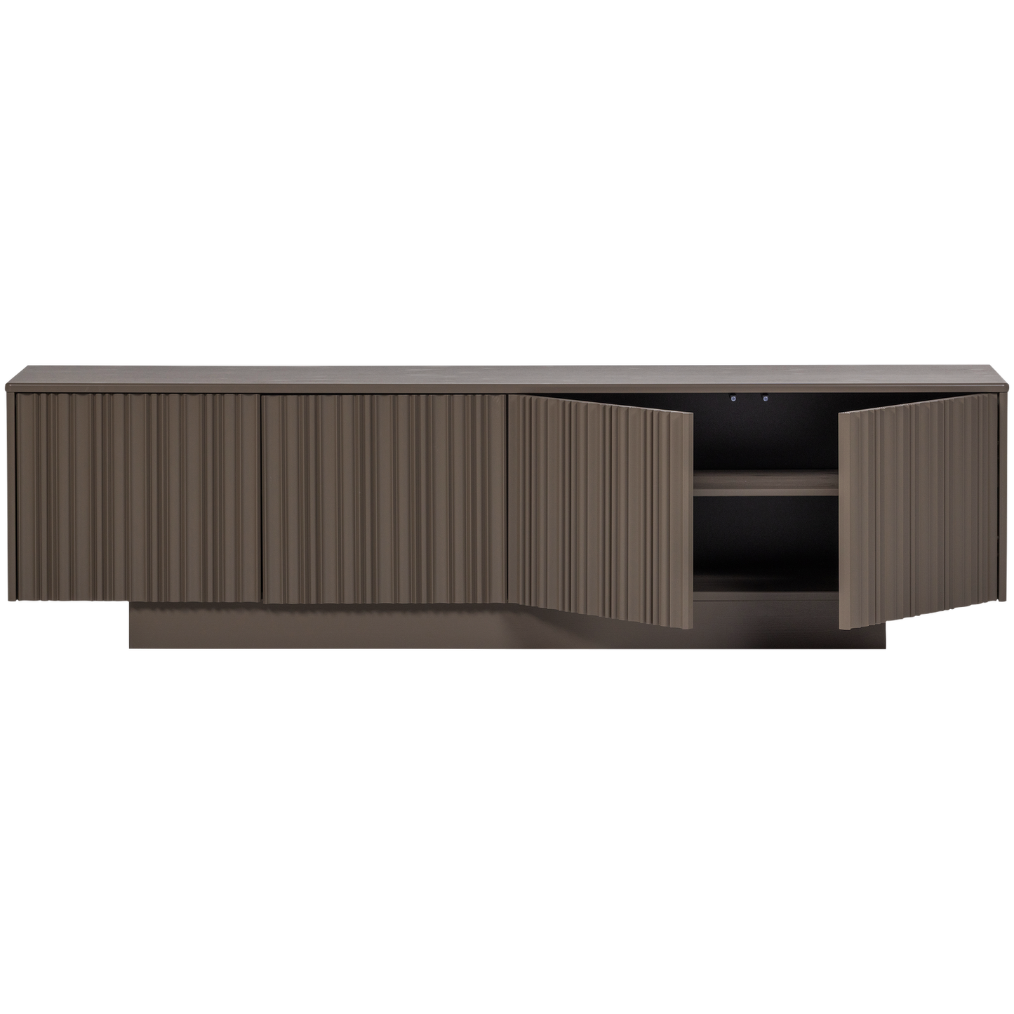 Nova tv meubel 200 cm grenen truffel bruin [fsc]