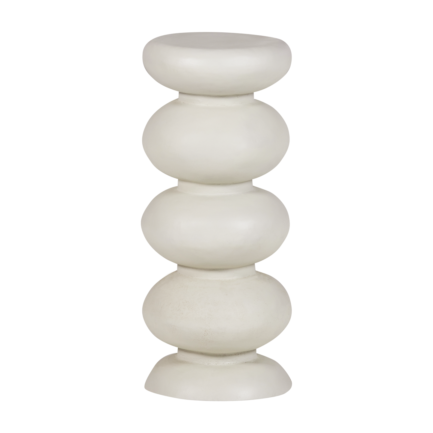 Brilo bijzettafel metaal creme