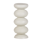 Brilo bijzettafel metaal creme