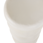 Brilo bijzettafel metaal creme