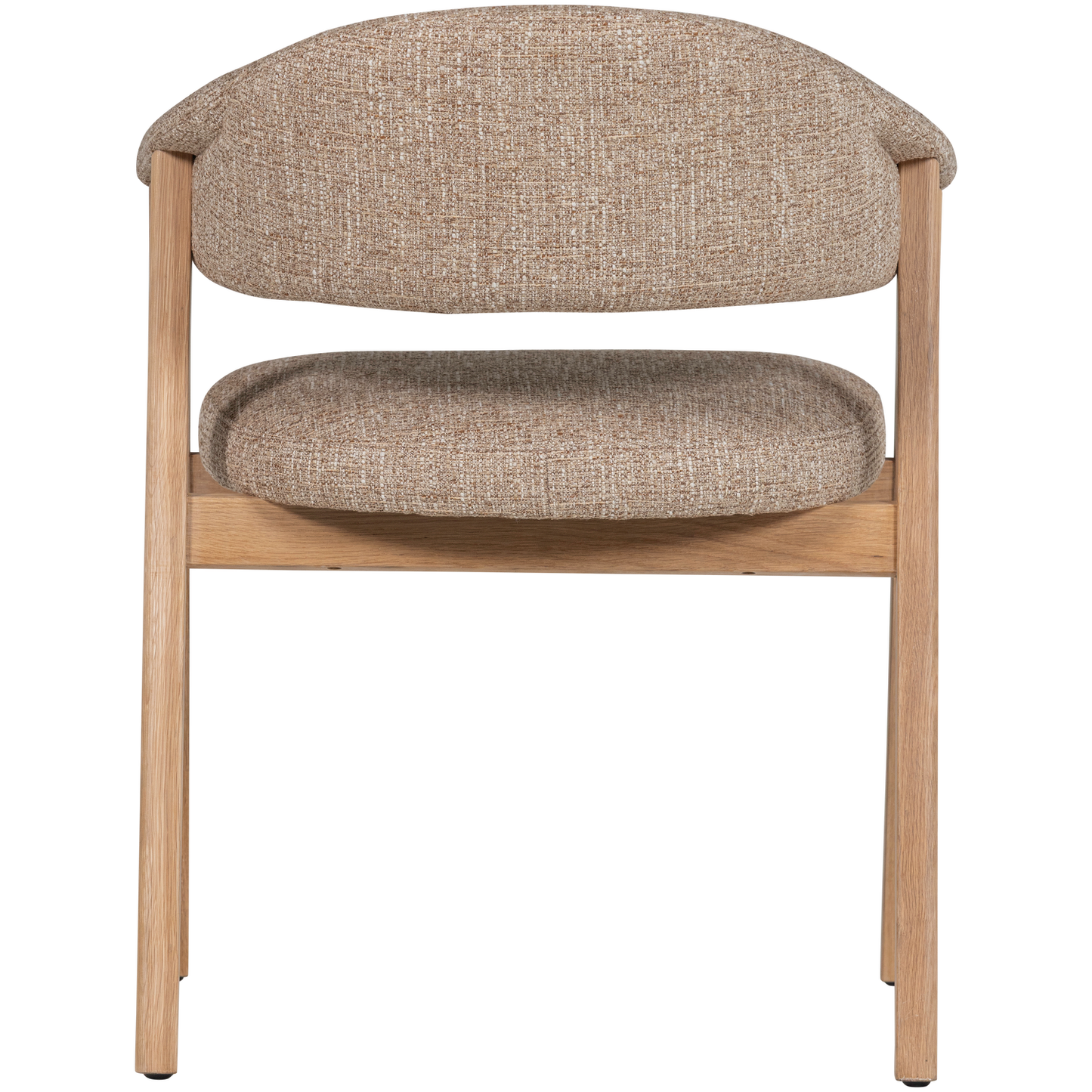 Tunar eetkamerstoel met armleuning hout naturel [fsc]