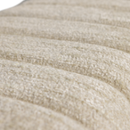 Frex gestoffeerd bankje boucle naturel [fsc]