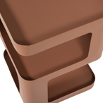 Riv bijzettafel/nachtkastje metaal zalmroze