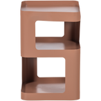 Riv bijzettafel/nachtkastje metaal zalmroze