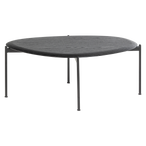 Kota salontafel 36x92x68 cm mdf/fineer zwart