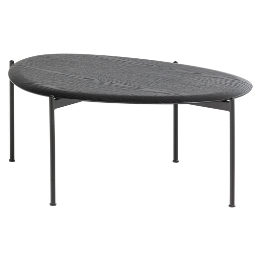 Kota salontafel 36x92x68 cm mdf/fineer zwart