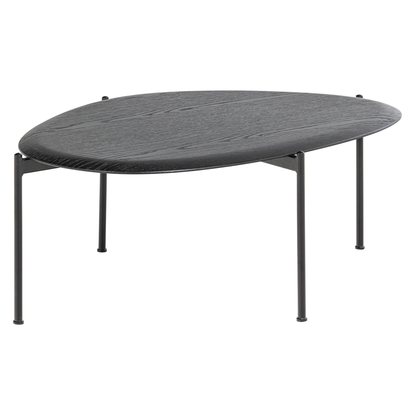 Kota salontafel 36x92x68 cm mdf/fineer zwart