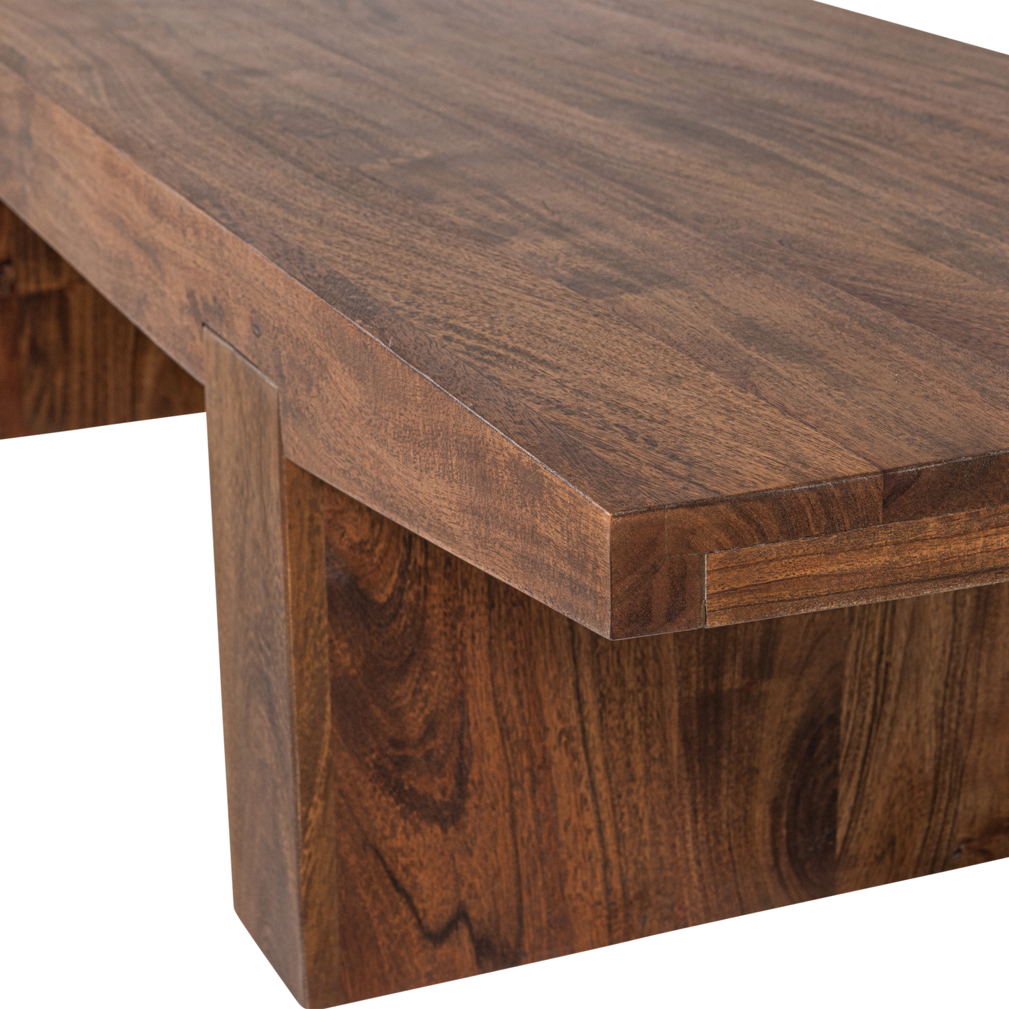 Eron salontafel acaciahout bruin