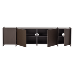 Brock tv meubel 200 cm essen fineer middenbruin [fsc]