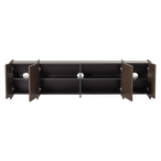 Brock tv meubel 200 cm essen fineer middenbruin [fsc]