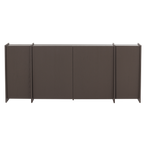 Brock dressoir 200 cm essen fineer middenbruin [fsc]