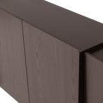 Brock dressoir 200 cm essen fineer middenbruin [fsc]