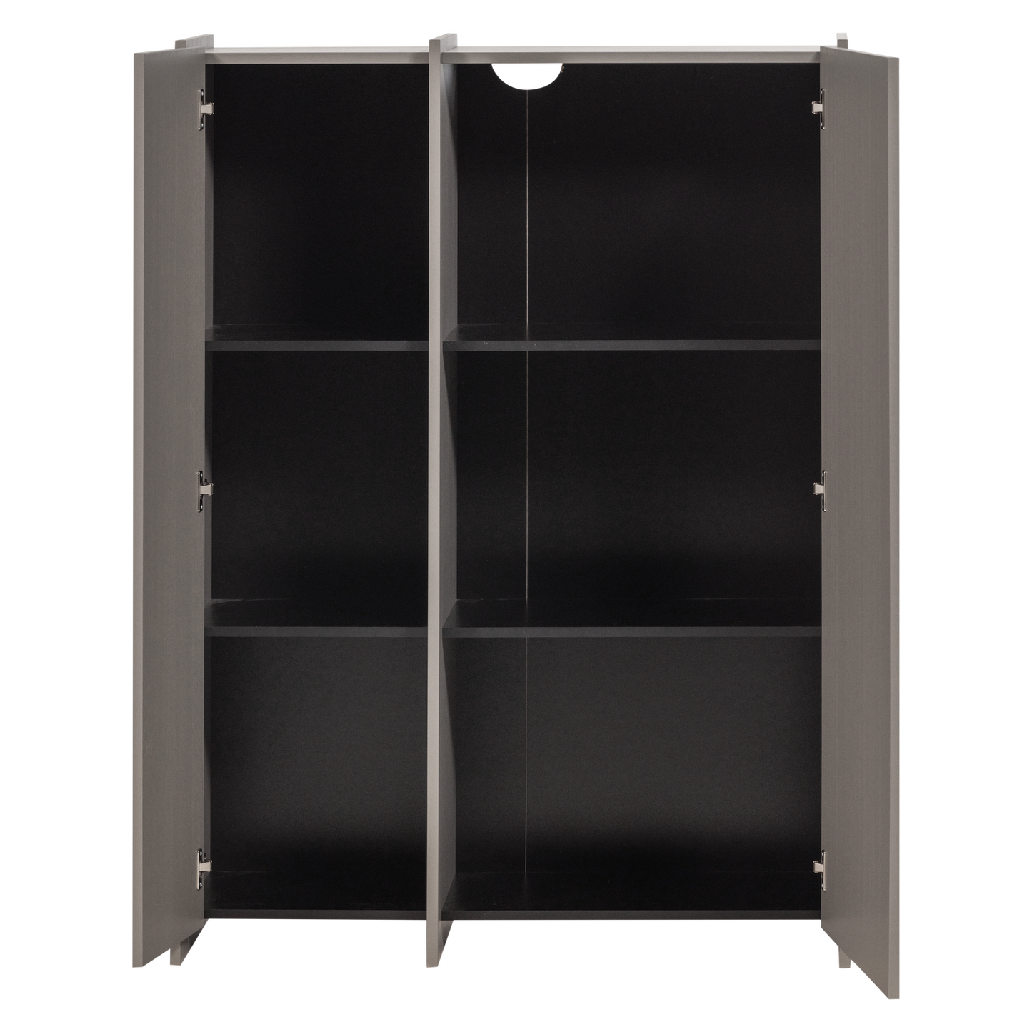 Brock 2-deurs kast essen fineer warmgrijs [fsc]