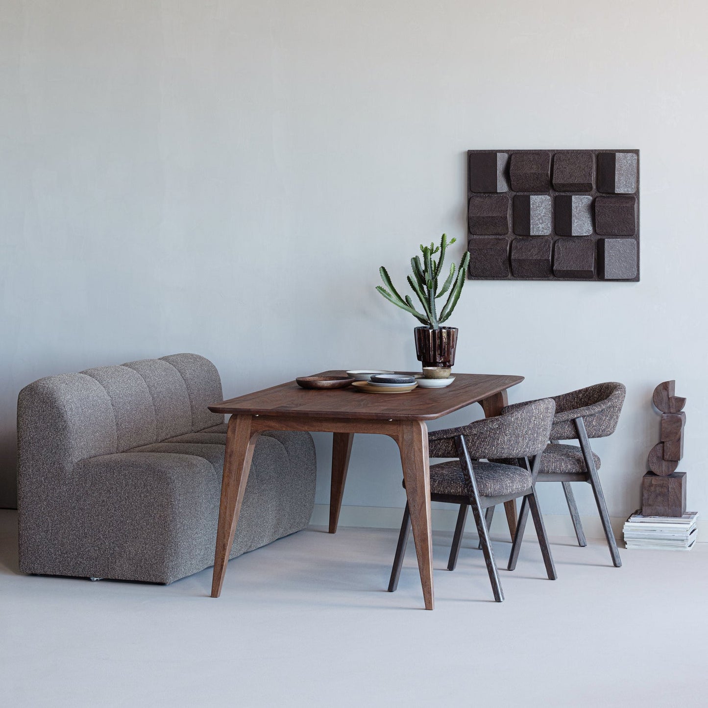 Rubo eettafel 180x95 cm mangohout bruin