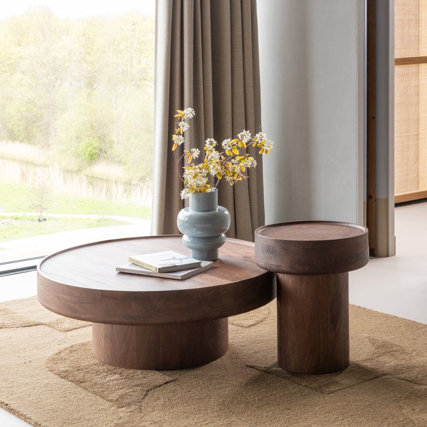 Dara salontafel mangohout bruin