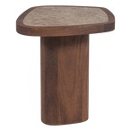 Granu bijzettafel marmer/mangohout bruin [fsc]