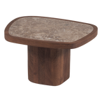 Granu salontafel marmer/mangohout bruin [fsc]