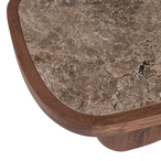 Granu salontafel marmer/mangohout bruin [fsc]