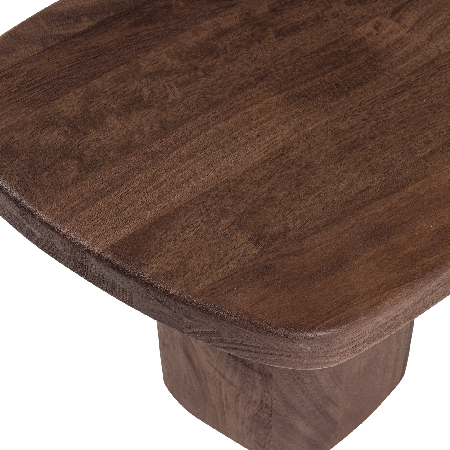 Nodu bijzettafel mangohout bruin [fsc]