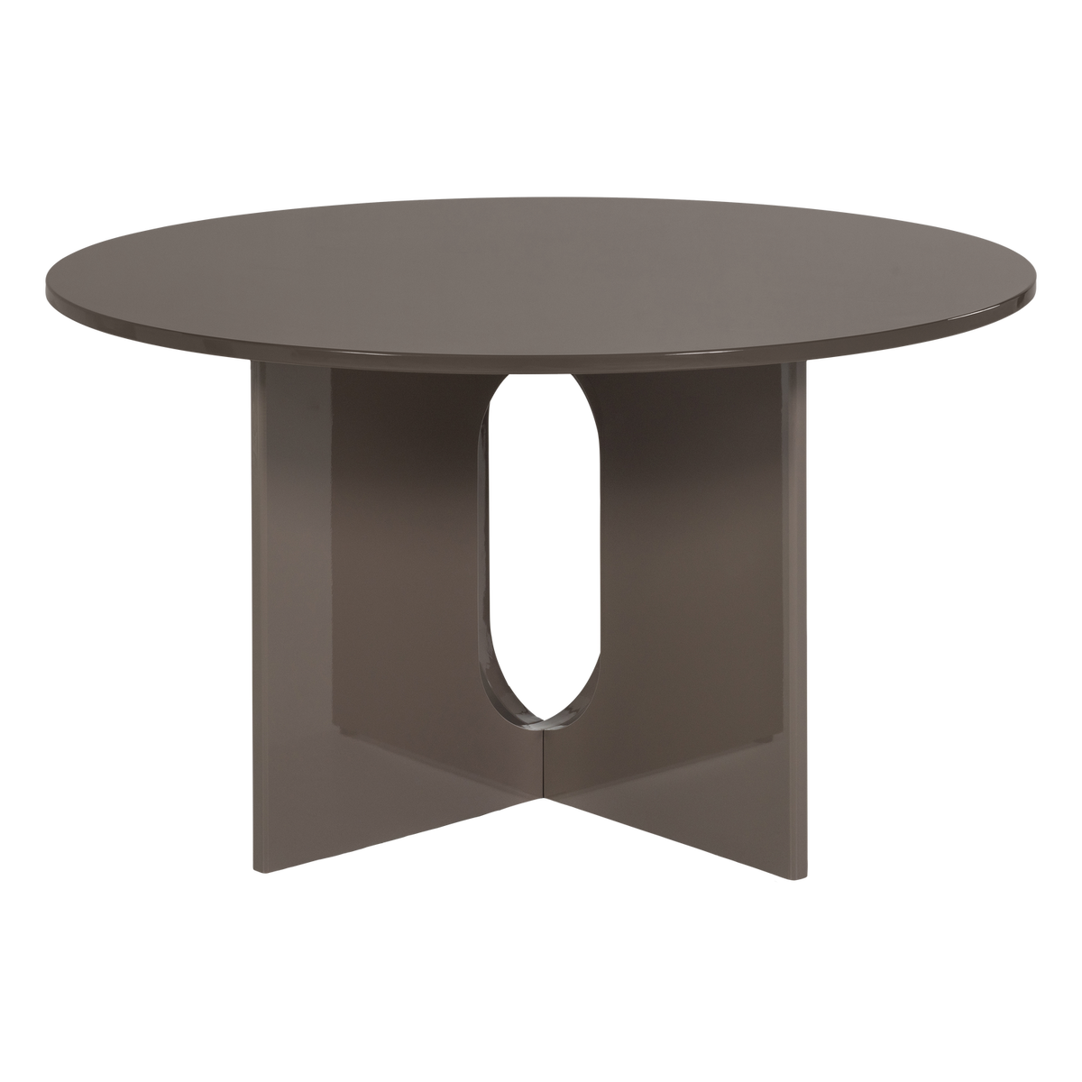 Marvo eettafel o130 cm mdf mokkabruin [fsc]