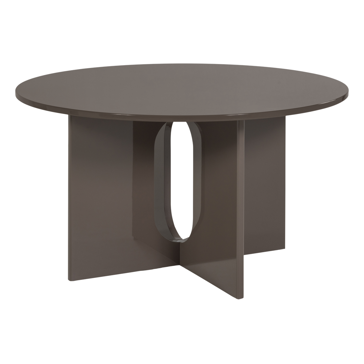 Marvo eettafel o130 cm mdf mokkabruin [fsc]