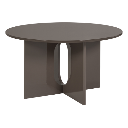 Marvo eettafel o130 cm mdf mokkabruin [fsc]