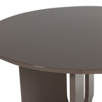 Marvo eettafel o130 cm mdf mokkabruin [fsc]