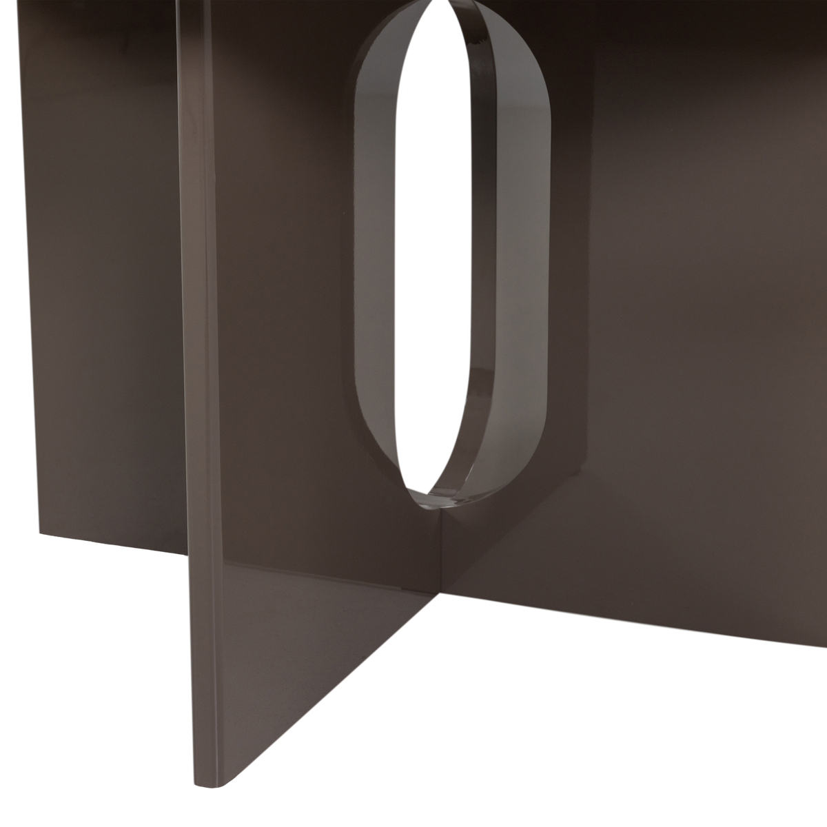 Marvo eettafel o130 cm mdf mokkabruin [fsc]