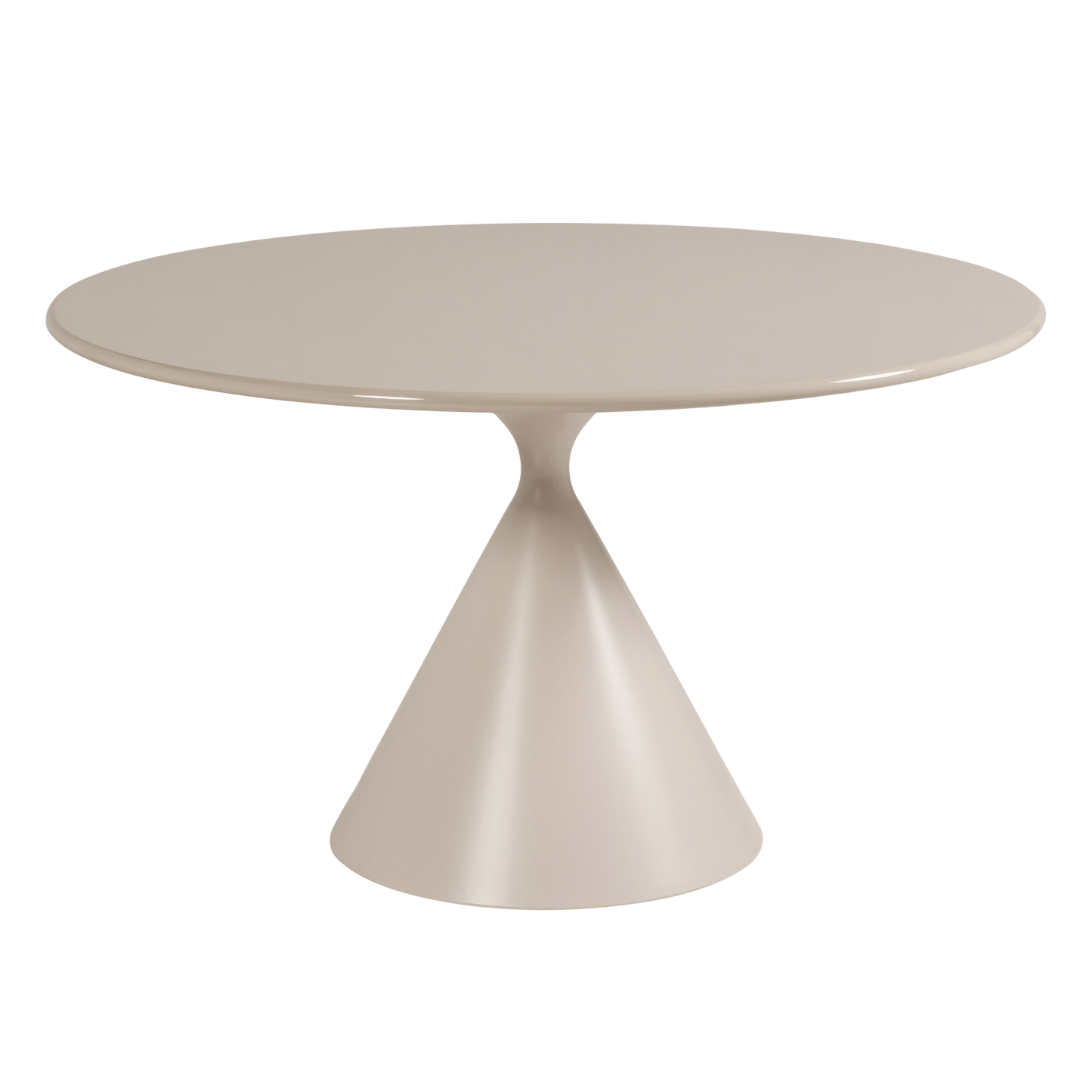 Mavo japandi eettafel o130 cm mdf zand [fsc]