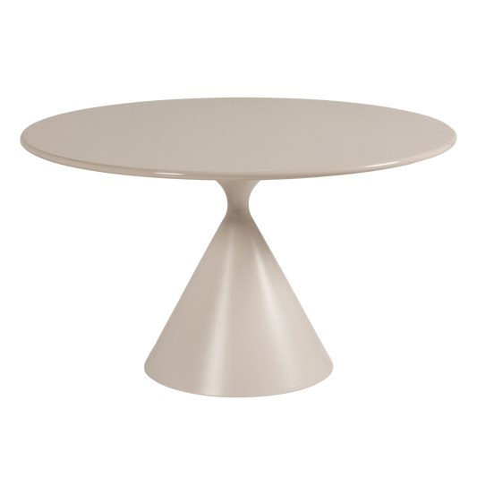Mavo japandi eettafel o130 cm mdf zand [fsc]