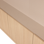 Build tv opbergkast 160 cm eiken decor naturel [fsc]