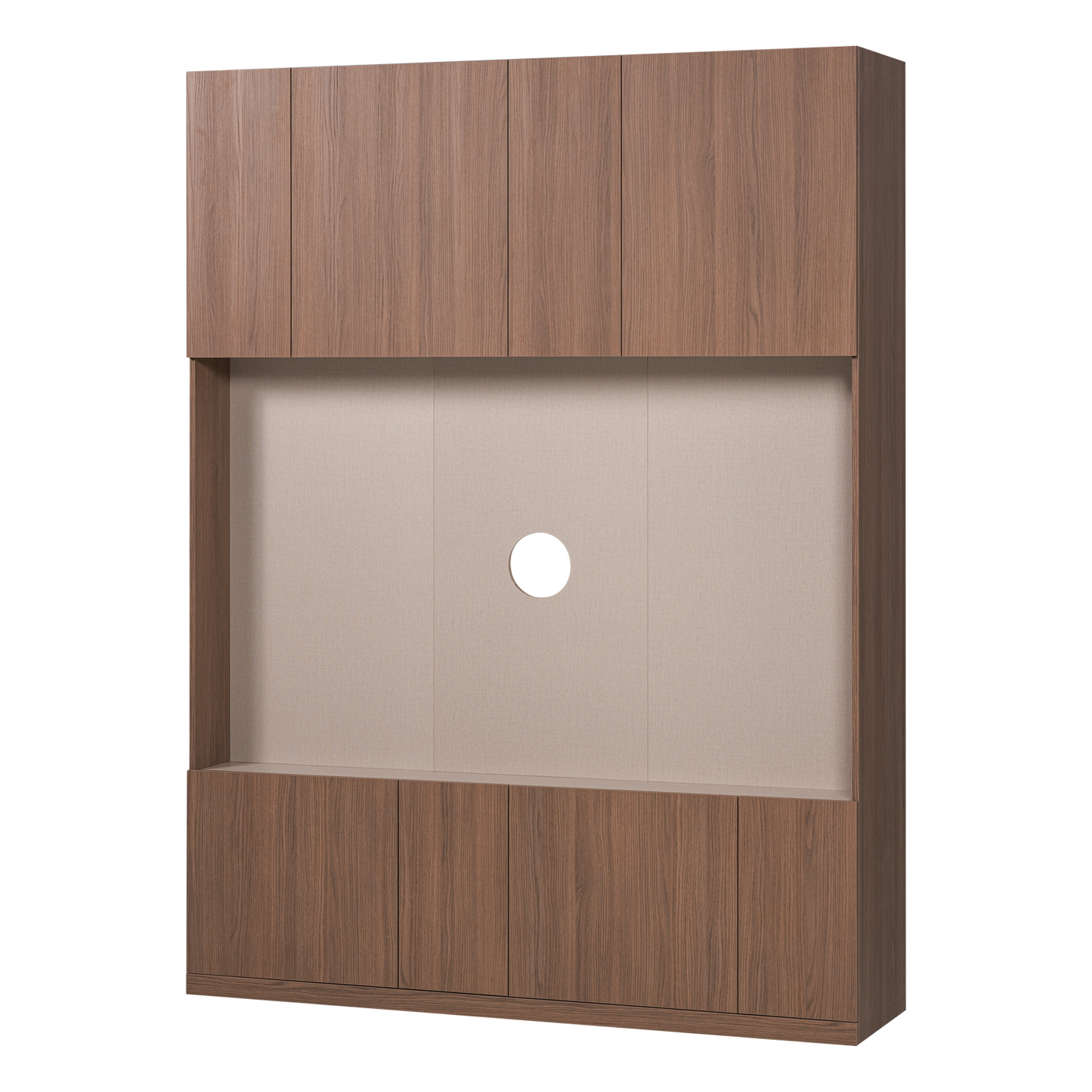 Build tv opbergkast 160 cm eiken decor bruin [fsc]