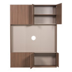 Build tv opbergkast 160 cm eiken decor bruin [fsc]