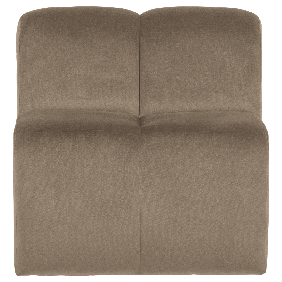 Mojo eetbank 84 cm met rugleuning velvet khaki [fsc]