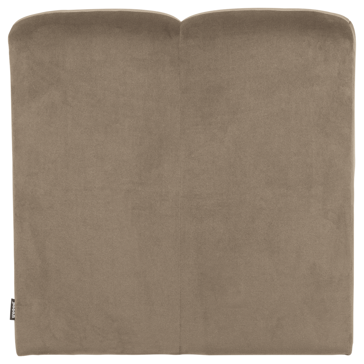 Mojo eetbank 84 cm met rugleuning velvet khaki [fsc]